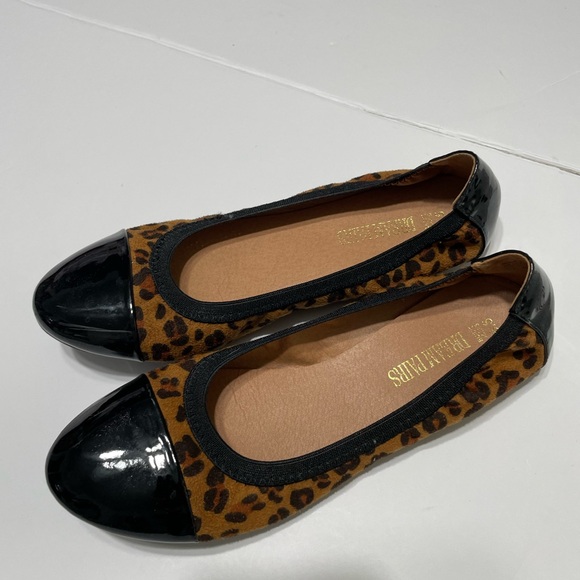 DREAM PAIRS, animal print women's flat shoes, SIZE 8.5 - Picture 5 of 17